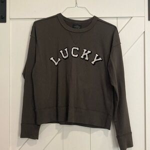 Lucky Brand lightweight pullover sweatshirt, like new